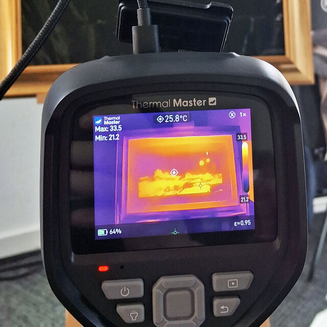 Paintings Unfit for Vision – Making Exoplanet Art with Infrared